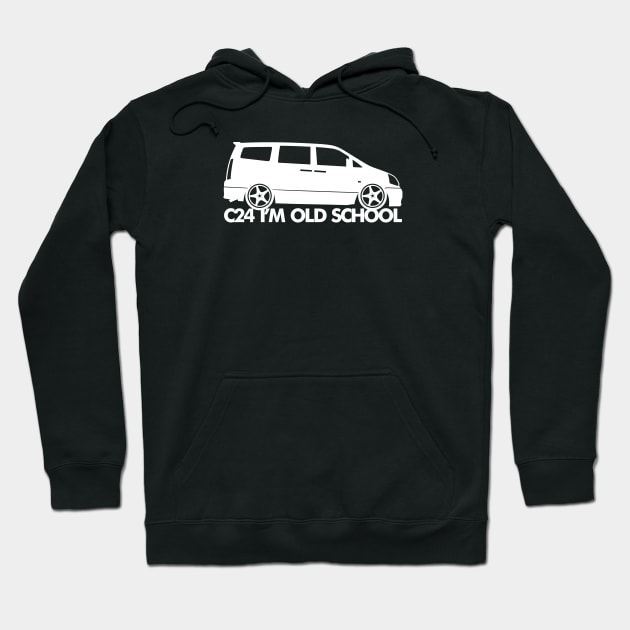 Nissan Serena C24 Hoodie by small alley co